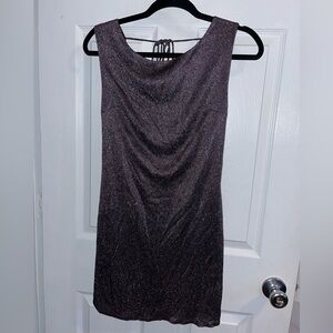 Rubber Ducky Productions, Inc. Shimmering Brown Dress size medium